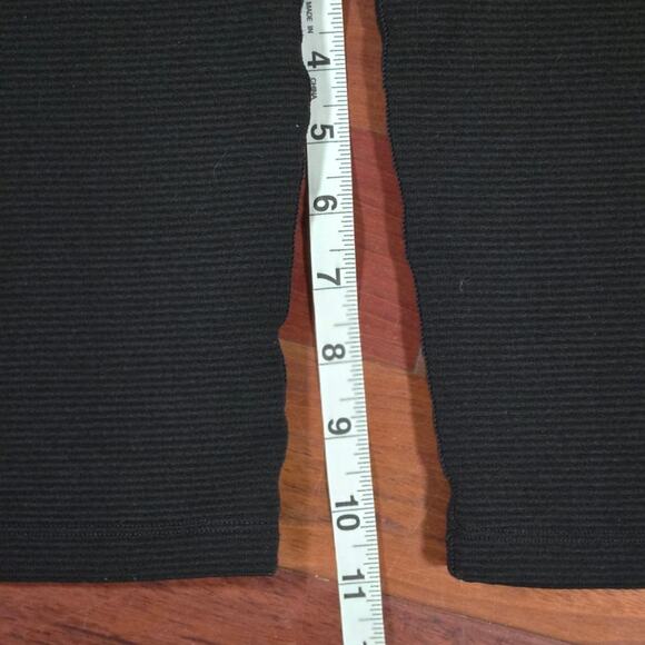 Victoria's Secret Black Ribbed Leggings Size L - Picture 9 of 9